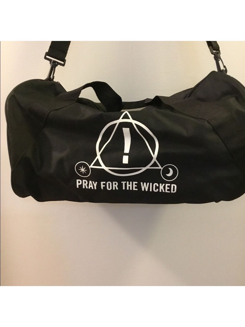 PANIC at the disco pray for the wicked tour duffle bag VIP New
